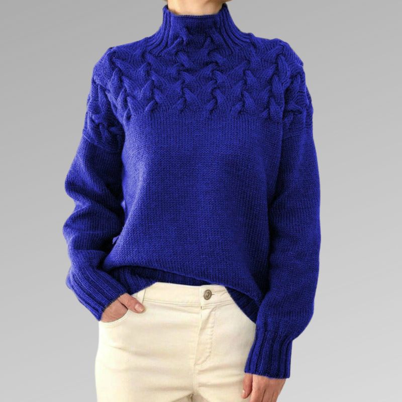 Teresa | Casual Dzianinowy Damski Golf