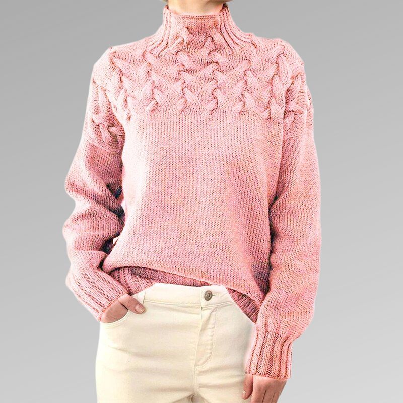 Teresa | Casual Dzianinowy Damski Golf